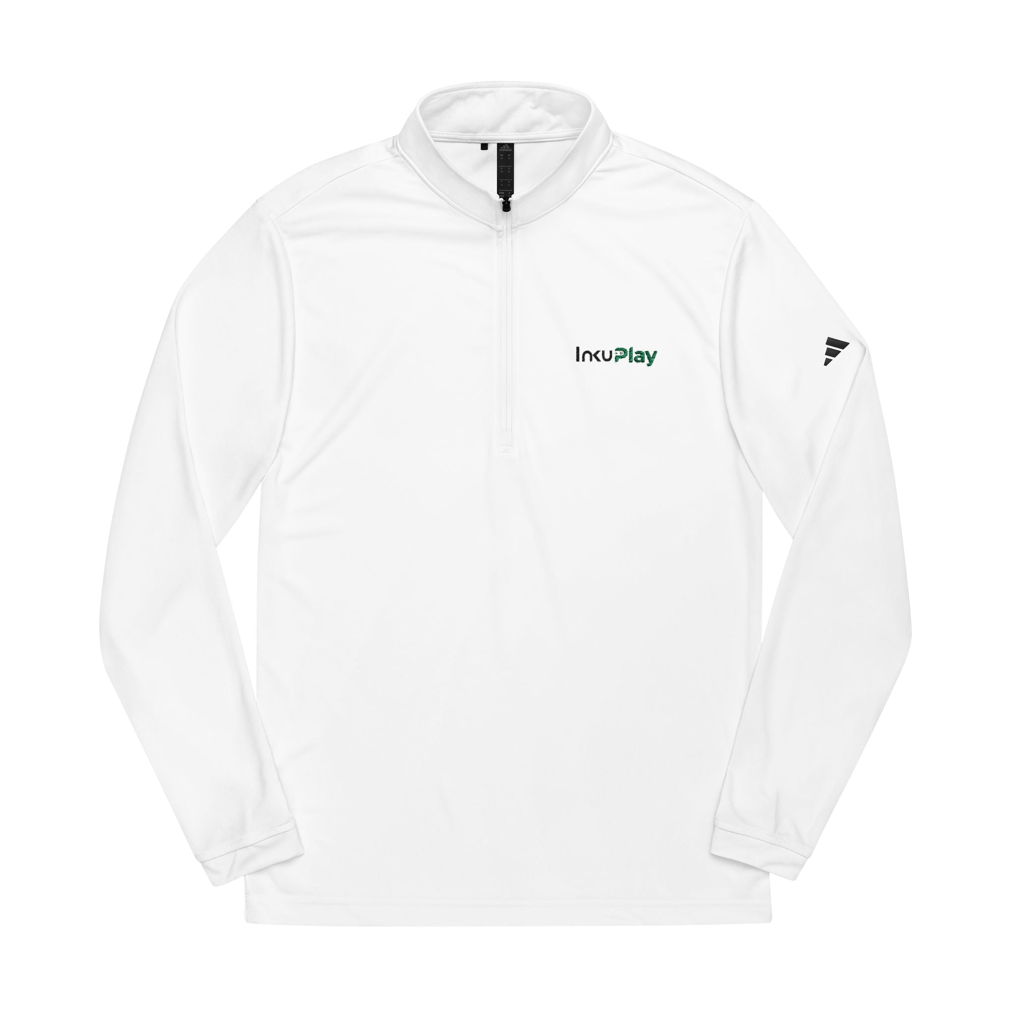 adidas® Quarter-Zip Pullover, Athletic Apparel, Sports Gear, Outdoor Wear, Embroidered Layering Top, Casual Comfort for Fitness Enthusiasts